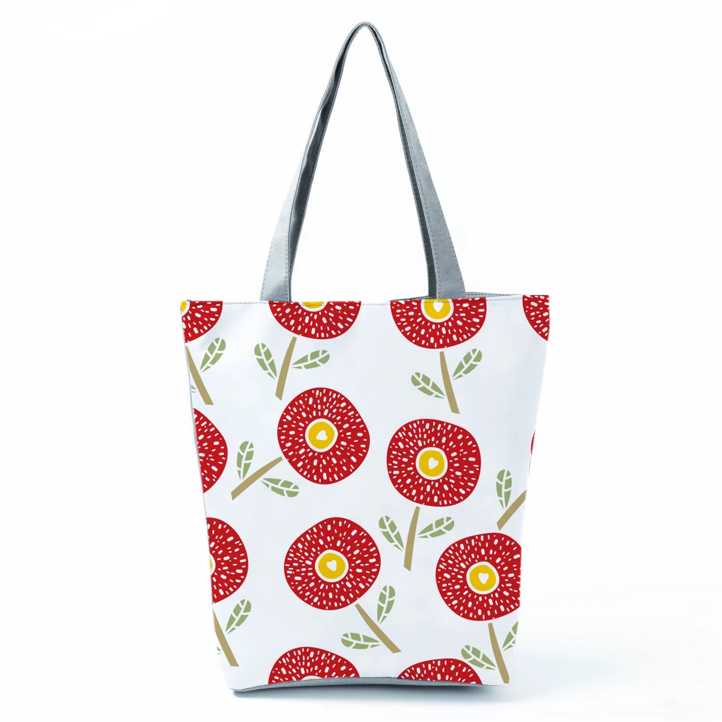 2021 New Fashion Tote Geometry Floral Print Handbags for Women High Quality All-Match Beach Bag Eco Friendly Portable Women Bags