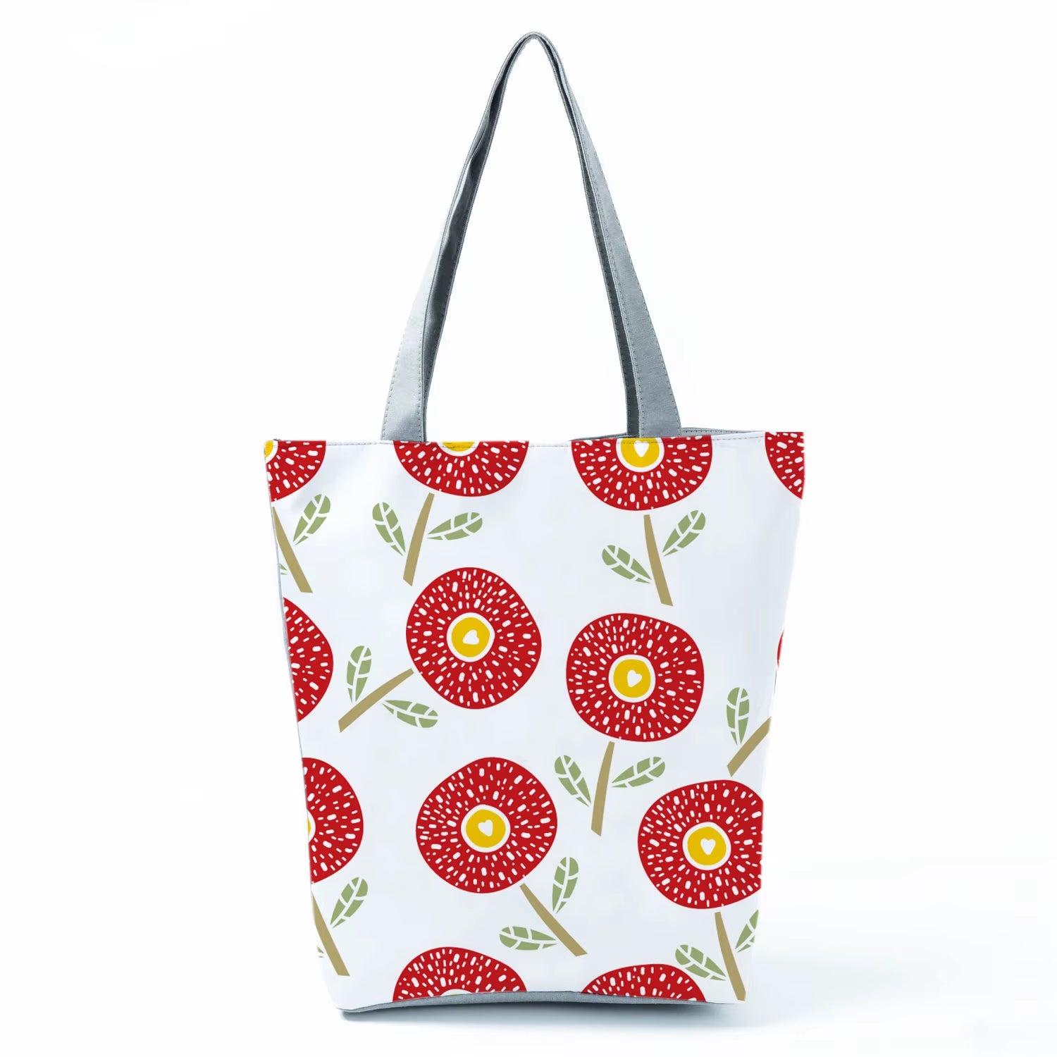 2021 New Fashion Tote Geometry Floral Print Handbags for Women High Quality All-Match Beach Bag Eco Friendly Portable Women Bags