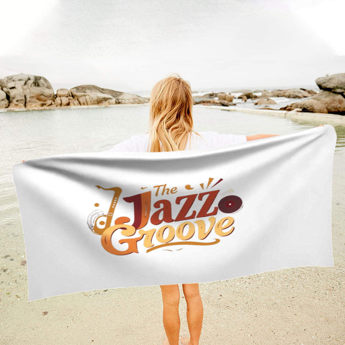 AOP Lady'S Rectangle Beach Sarong