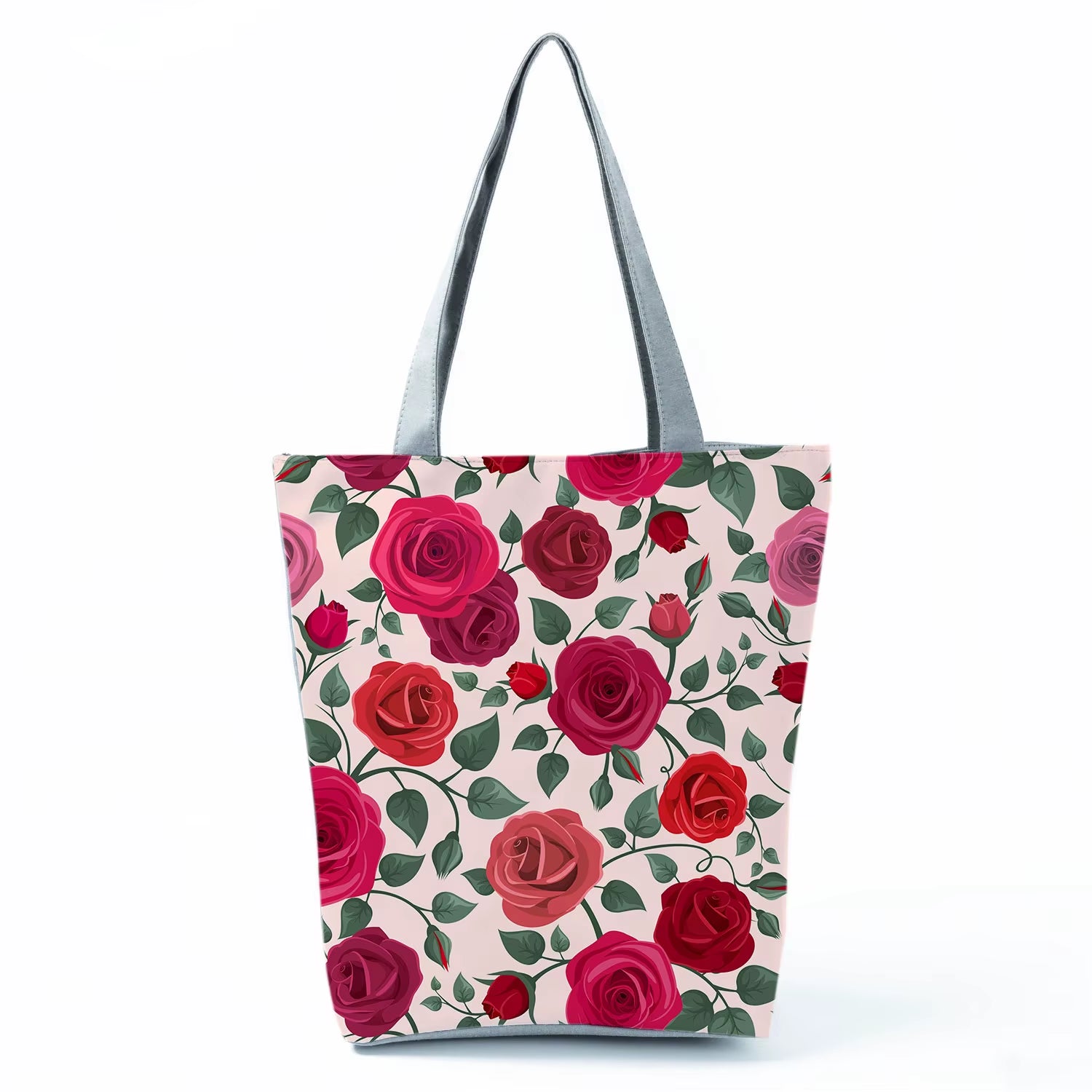 2021 New Fashion Tote Geometry Floral Print Handbags for Women High Quality All-Match Beach Bag Eco Friendly Portable Women Bags