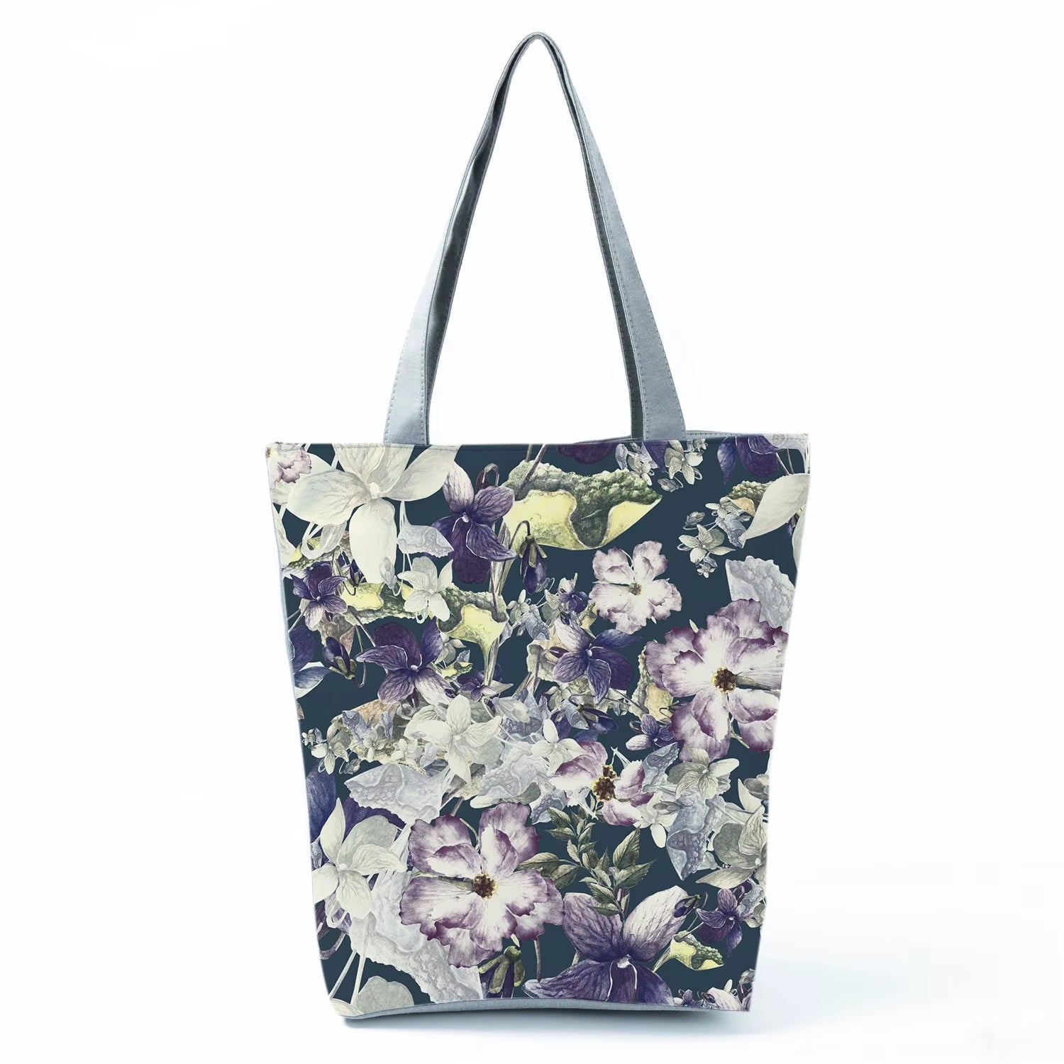 2021 New Fashion Tote Geometry Floral Print Handbags for Women High Quality All-Match Beach Bag Eco Friendly Portable Women Bags