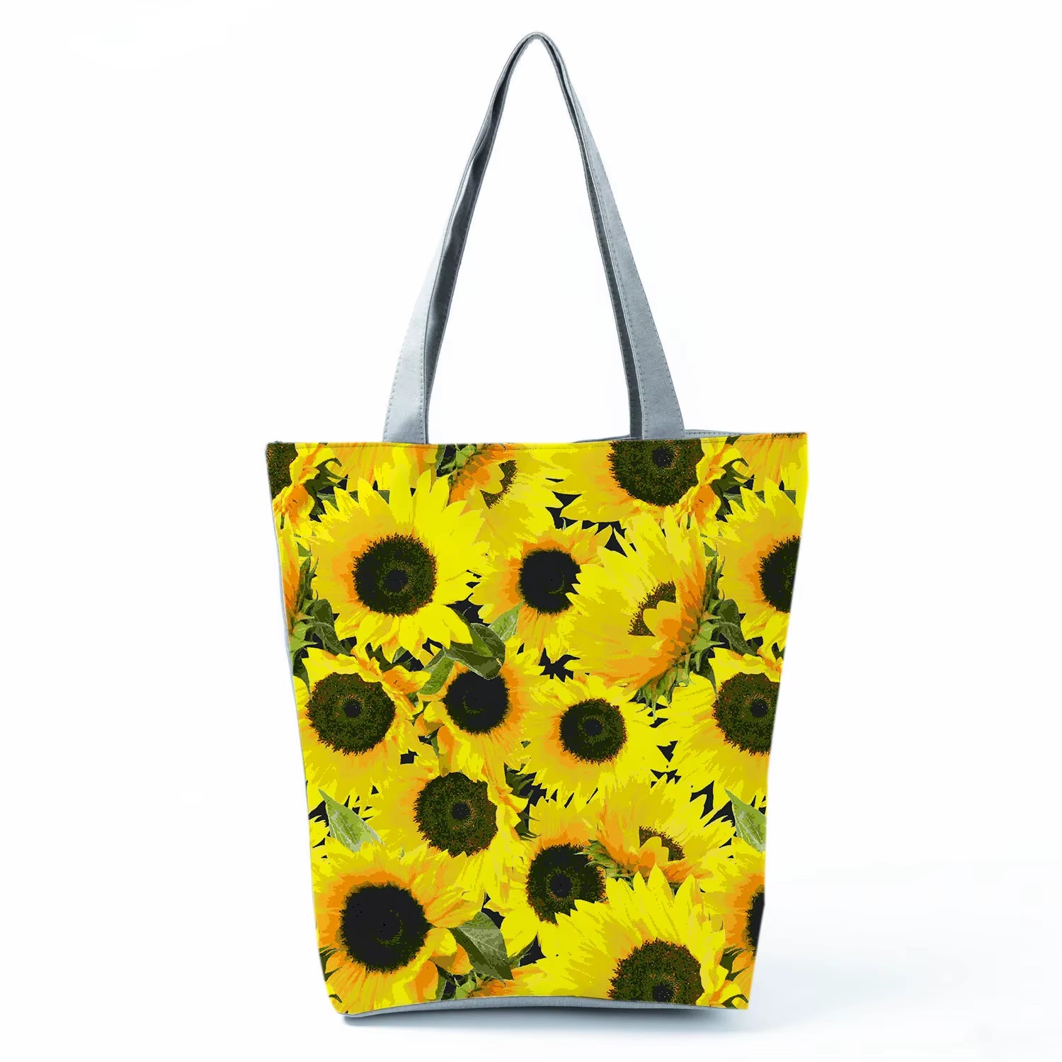 2021 New Fashion Tote Geometry Floral Print Handbags for Women High Quality All-Match Beach Bag Eco Friendly Portable Women Bags
