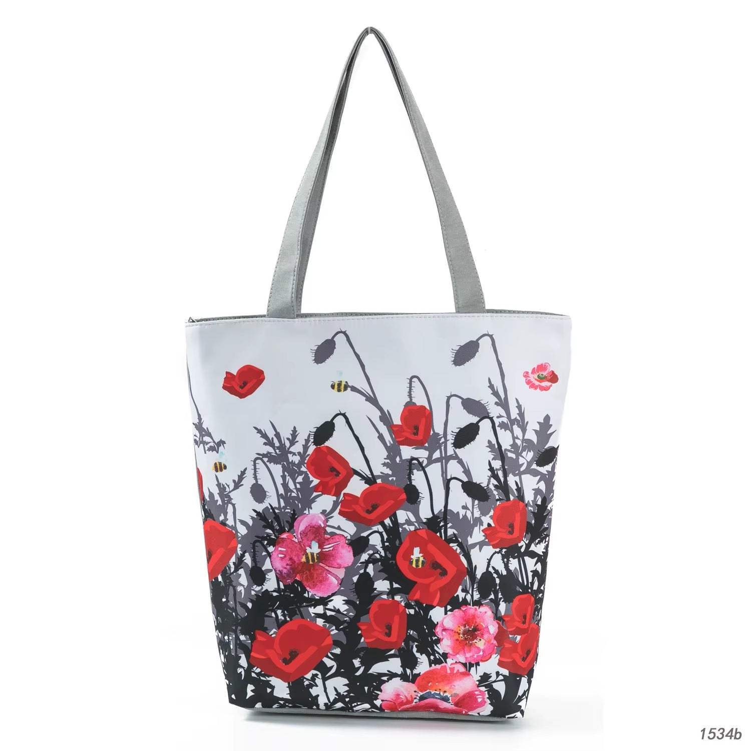 2021 New Fashion Tote Geometry Floral Print Handbags for Women High Quality All-Match Beach Bag Eco Friendly Portable Women Bags