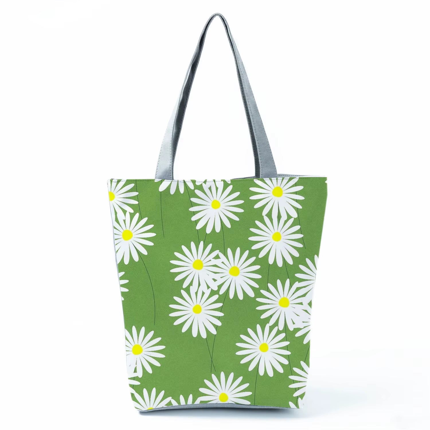 2021 New Fashion Tote Geometry Floral Print Handbags for Women High Quality All-Match Beach Bag Eco Friendly Portable Women Bags