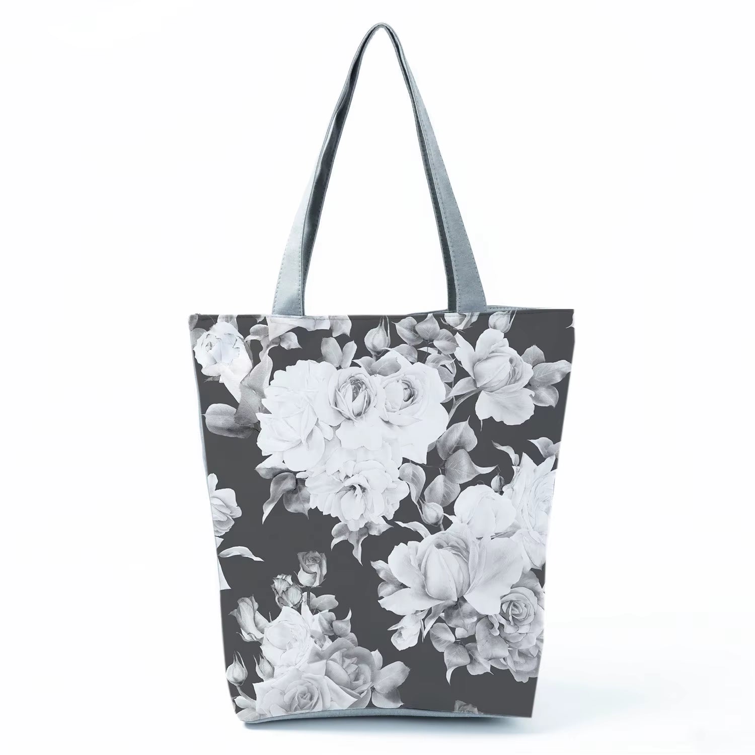 2021 New Fashion Tote Geometry Floral Print Handbags for Women High Quality All-Match Beach Bag Eco Friendly Portable Women Bags