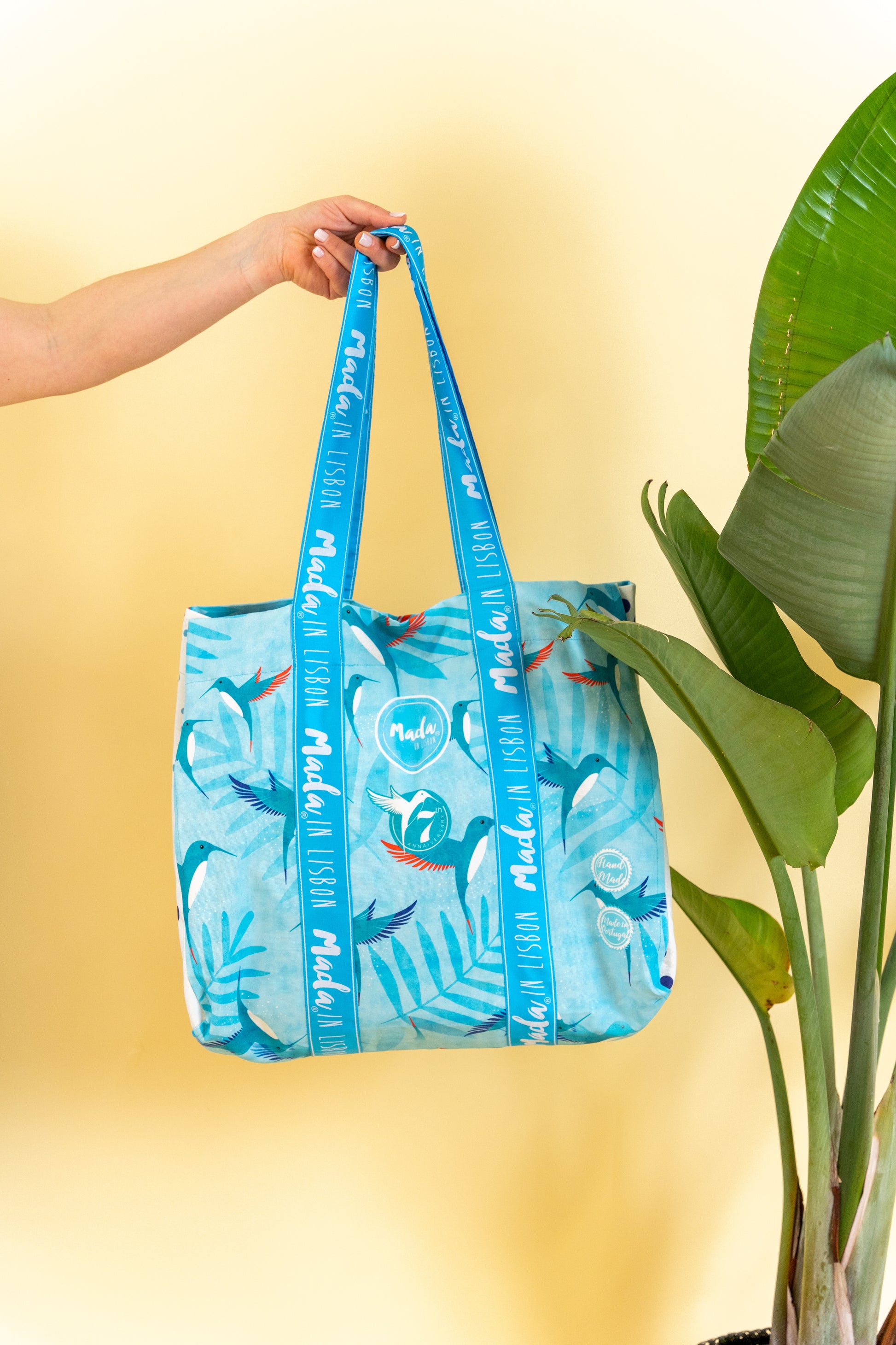 Super Bag Blue HummingBird-3
