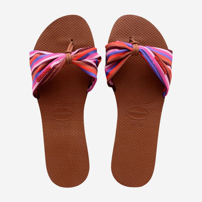 Havaianas You Saint Tropez Print Rust-0
