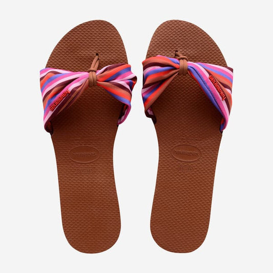 Havaianas You Saint Tropez Print Rust-0
